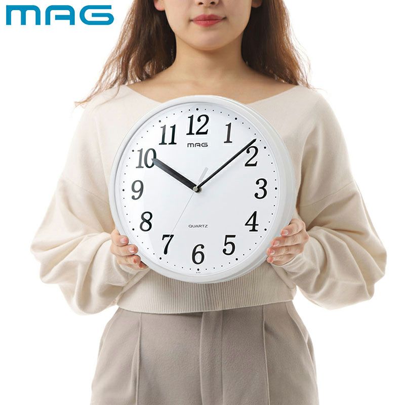 MAG(マグ) 防災壁掛け時計 プラスチッタ W-701