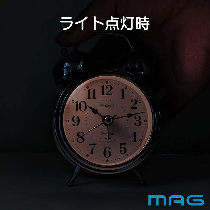 MAGベル音目覚まし時計 ベルズミニDX