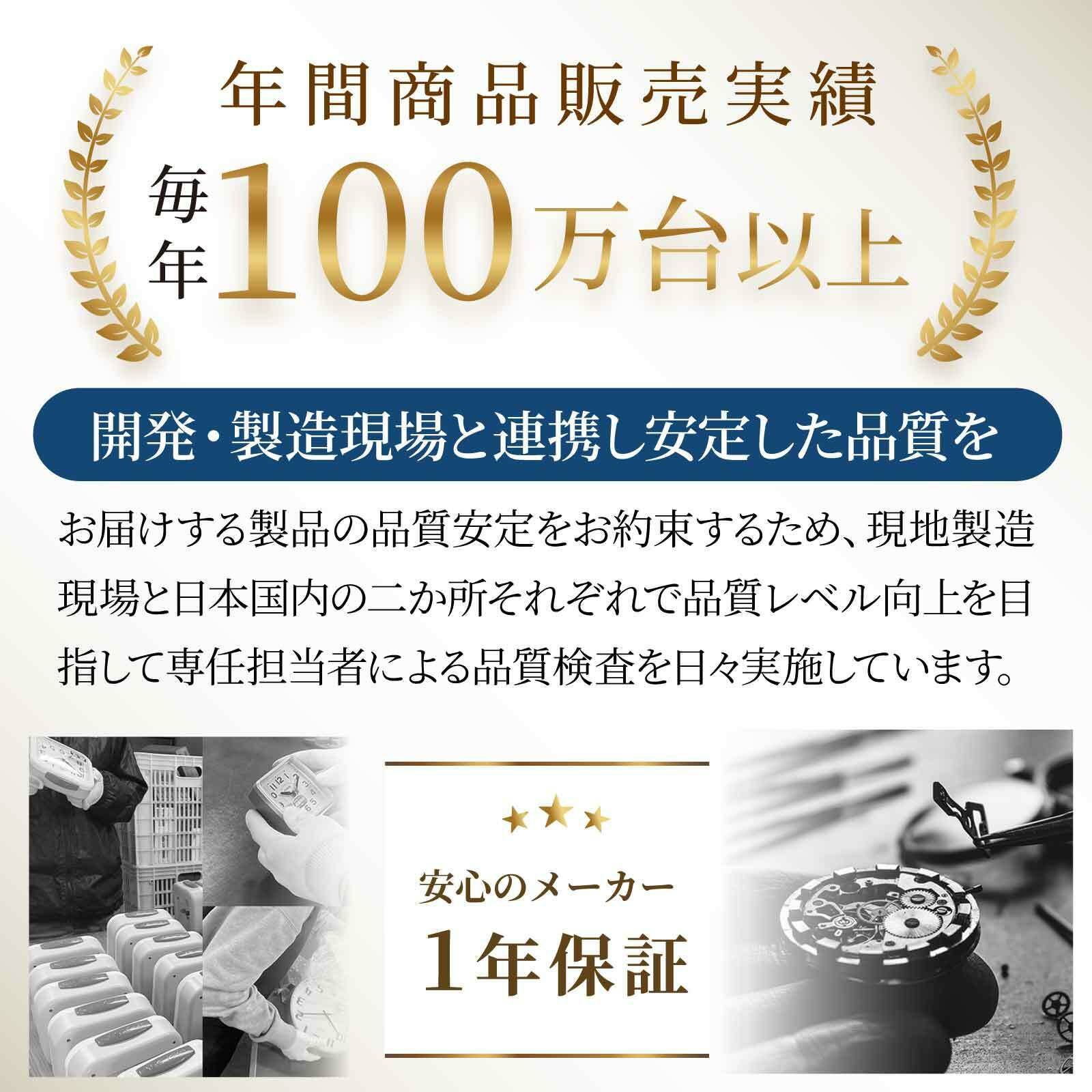 高齢者・介護者のいる家庭・病院・介護施設におすすめ！電波時計付き