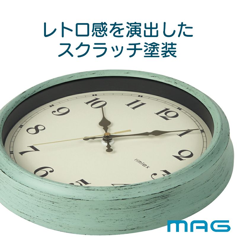 電波時計 エアリアルレトロ