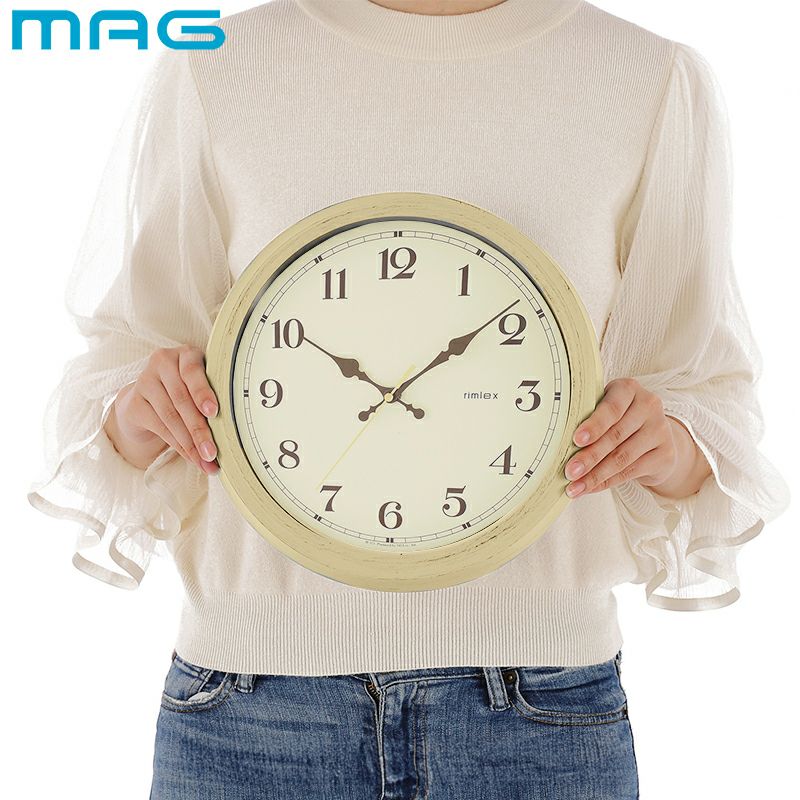 MAG(マグ) 電波壁掛け時計 エアリアルレトロ W-571