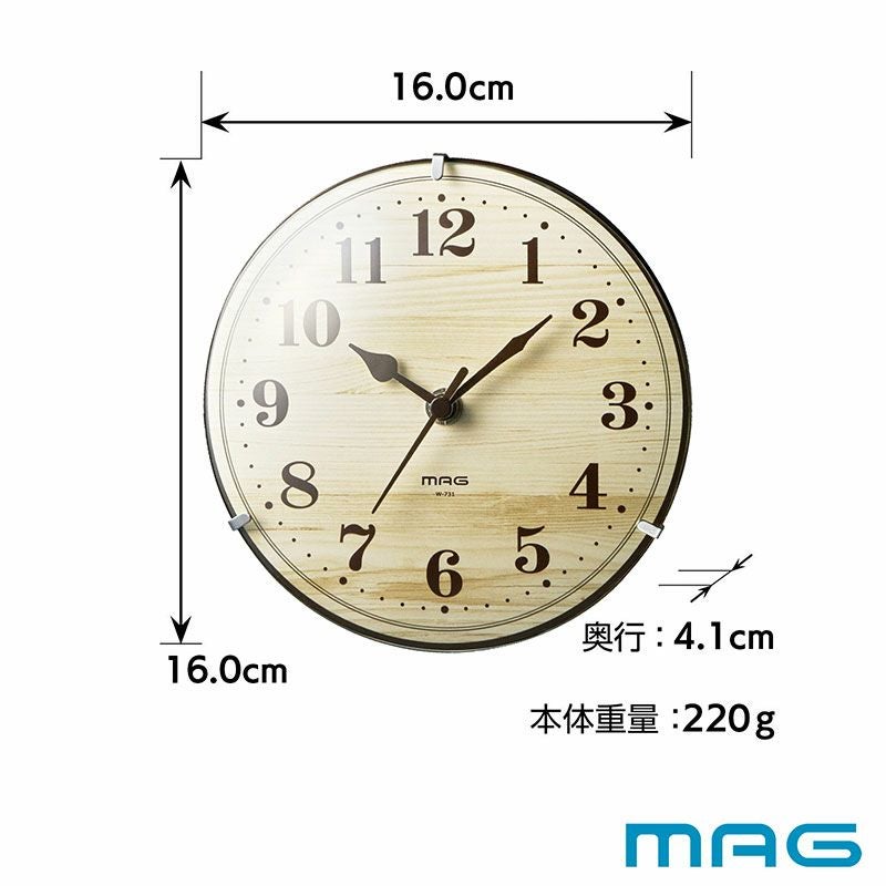 電波置掛両用クロック