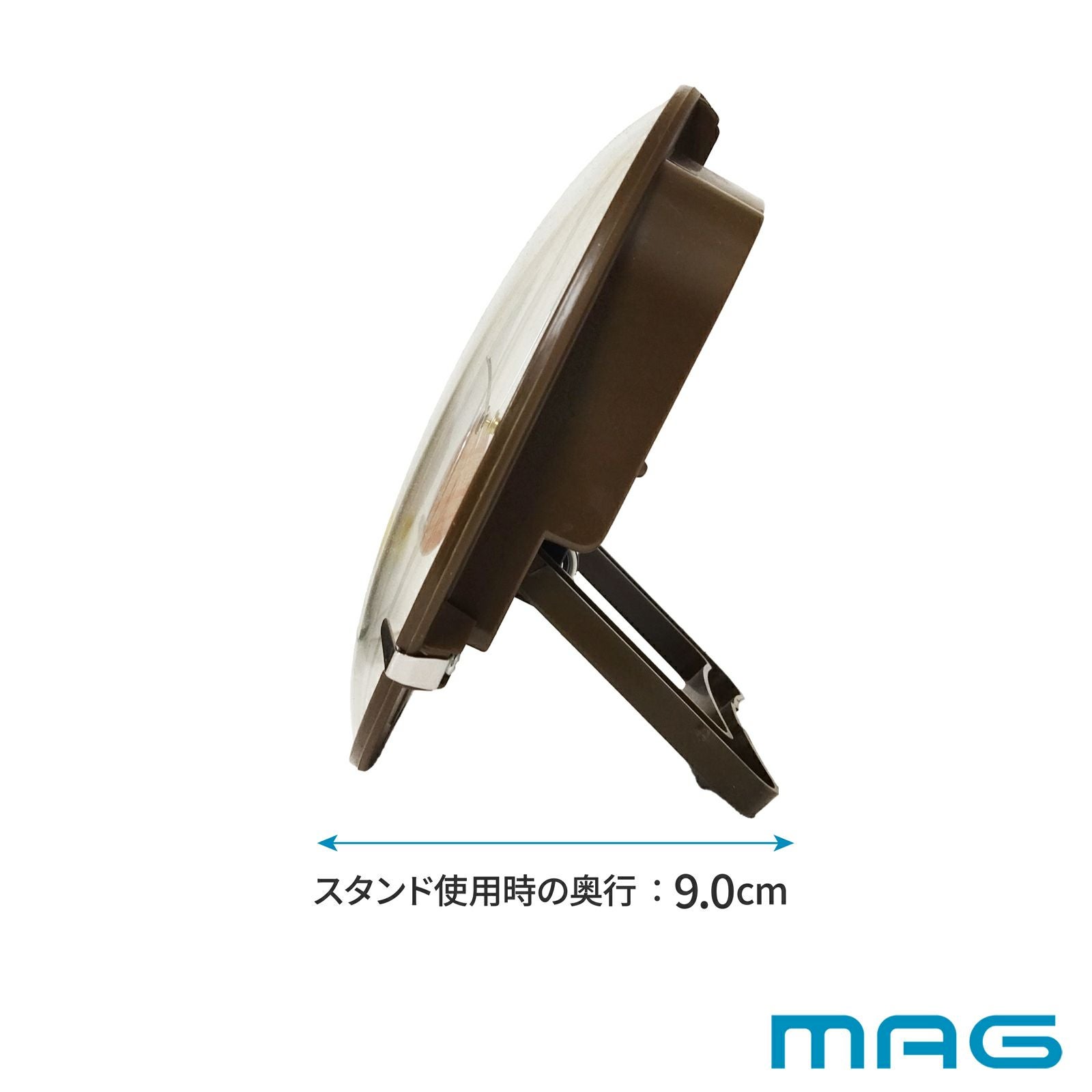 電波置掛両用クロック