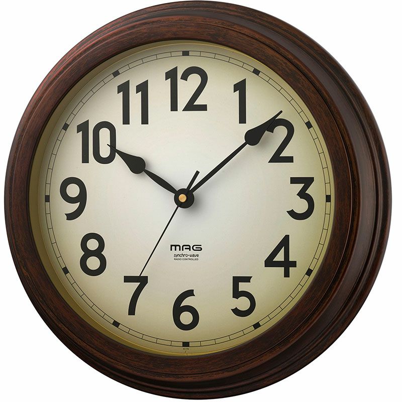 MAG(マグ) 電波壁掛け時計 大正館 W-778
