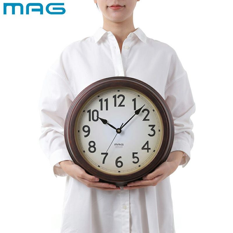MAG(マグ) 電波壁掛け時計 大正館 W-778