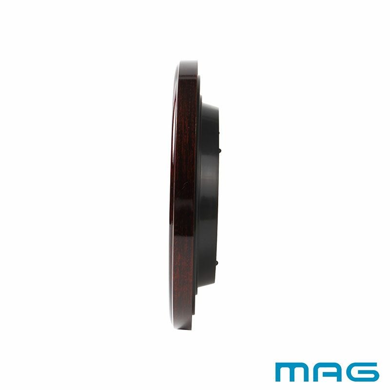 MAG(マグ) 電波壁掛け時計 桔梗 W-781　後ろ