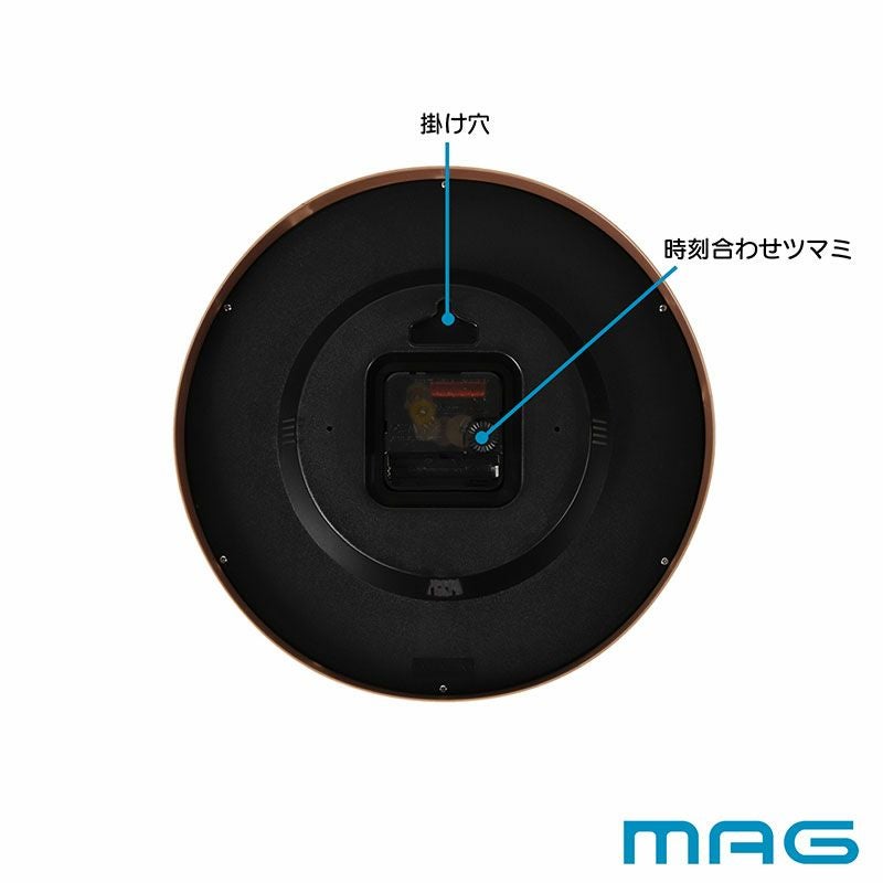 MAG(マグ) 壁掛け時計 サントル W-789
