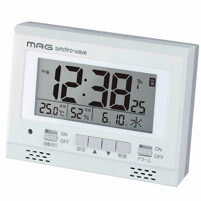 MAG(マグ) 電波自動点灯目覚まし時計 ライトル T-780