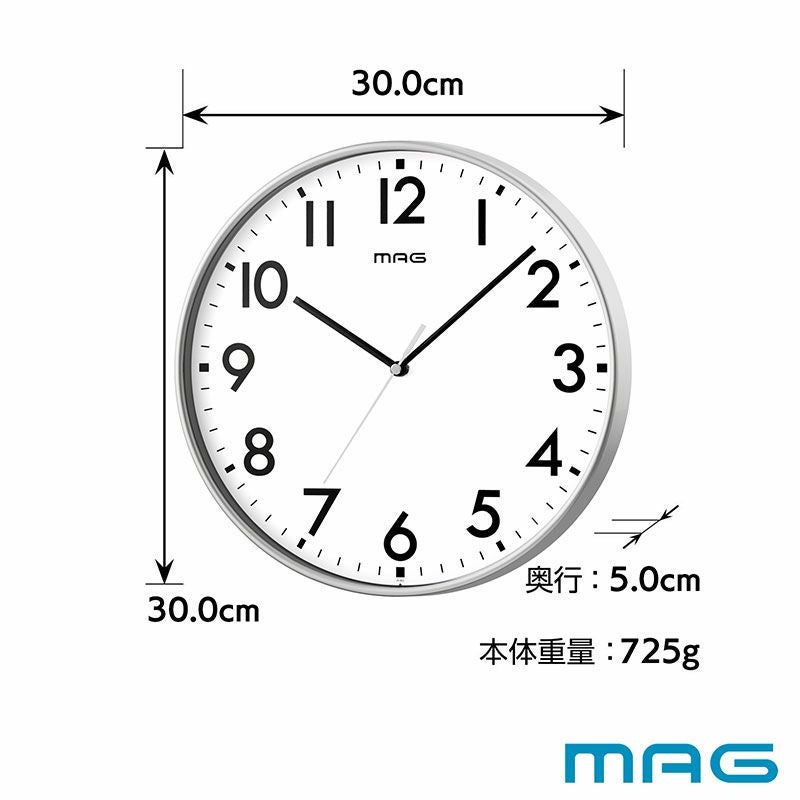 MAG(マグ) 掛時計 レオン W-802