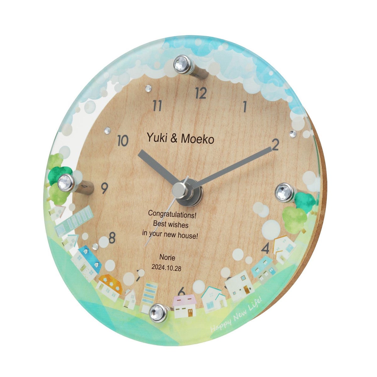 MAG名入れ時計 置時計 「ニューライフ」 T-789-CO_107