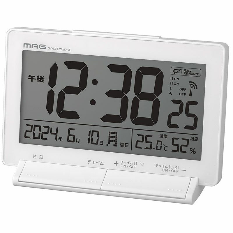 電波時計 タイムチャイム