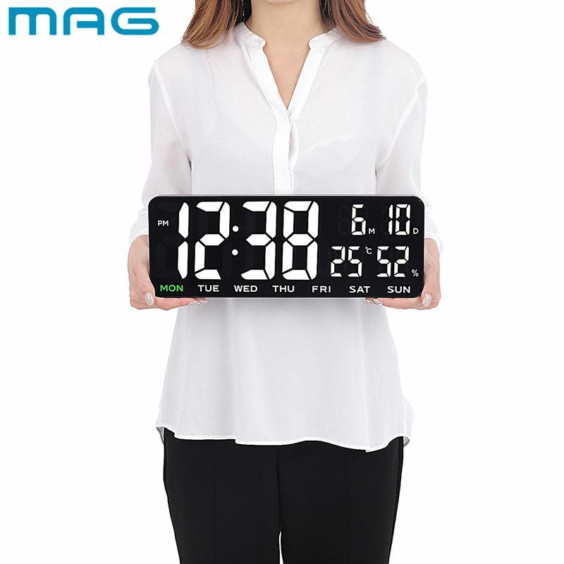 LED置時計 ホワイトアワー W-813