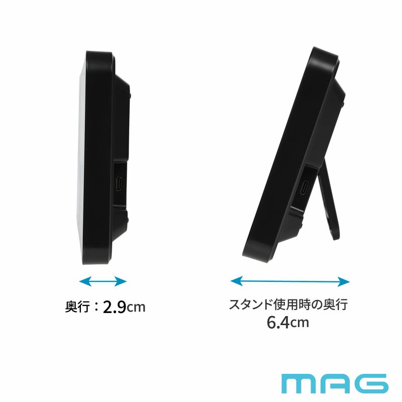 LED置時計 ホワイトアワー W-813