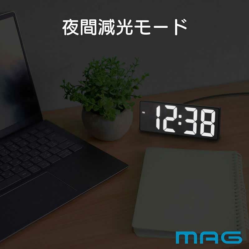 LED置時計 フラットアワー T-785