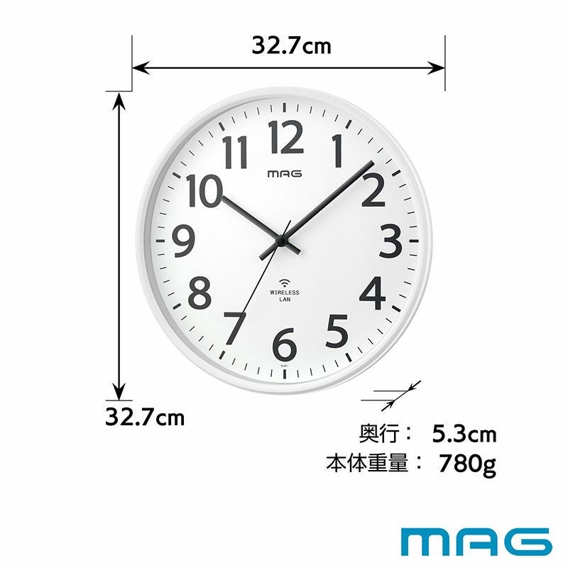 無線LANアナログ時計 シグナルキーパー 【3台セット】