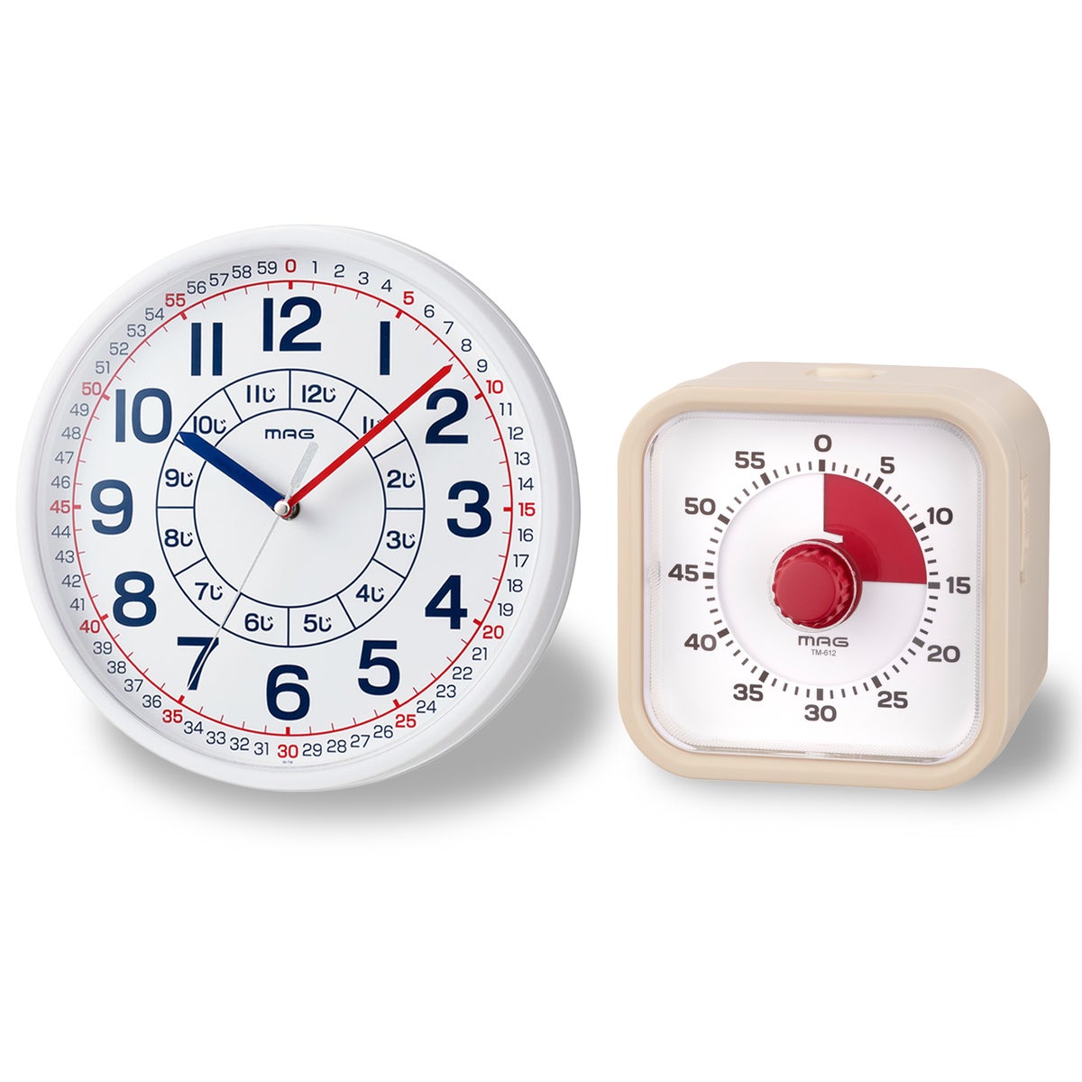 知育時計 よーめる&アナログタイマークルンセット