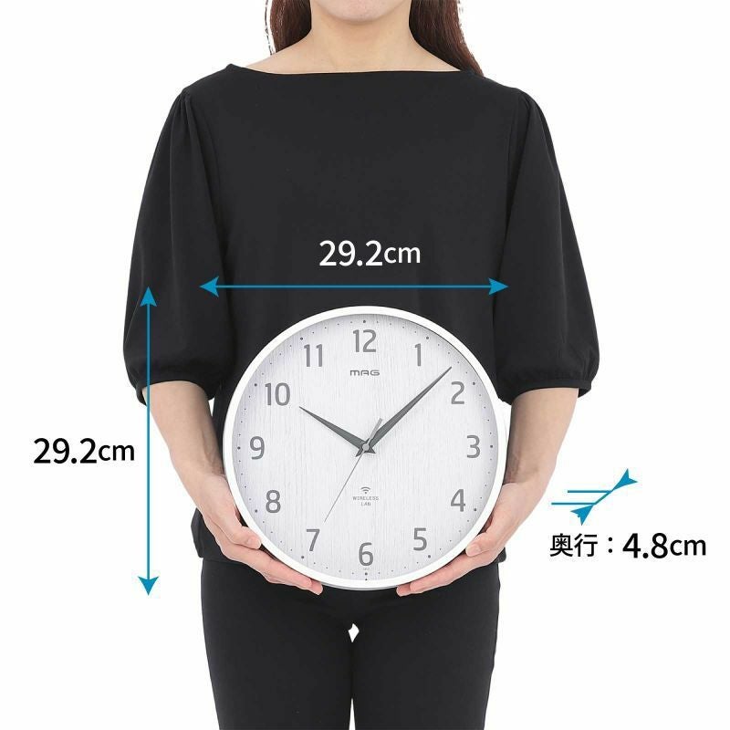 無線LAN掛時計 W818