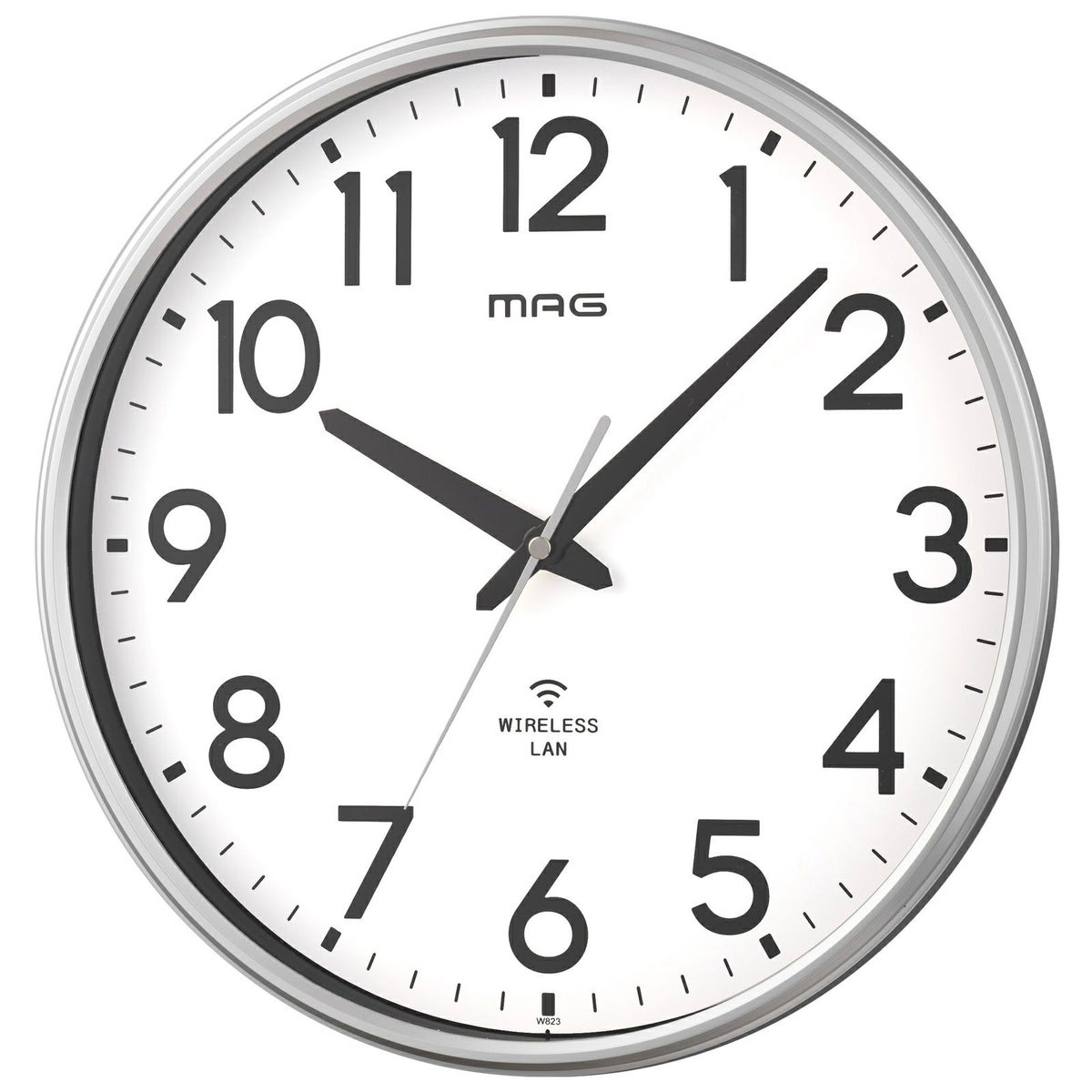 無線LAN掛時計 W823