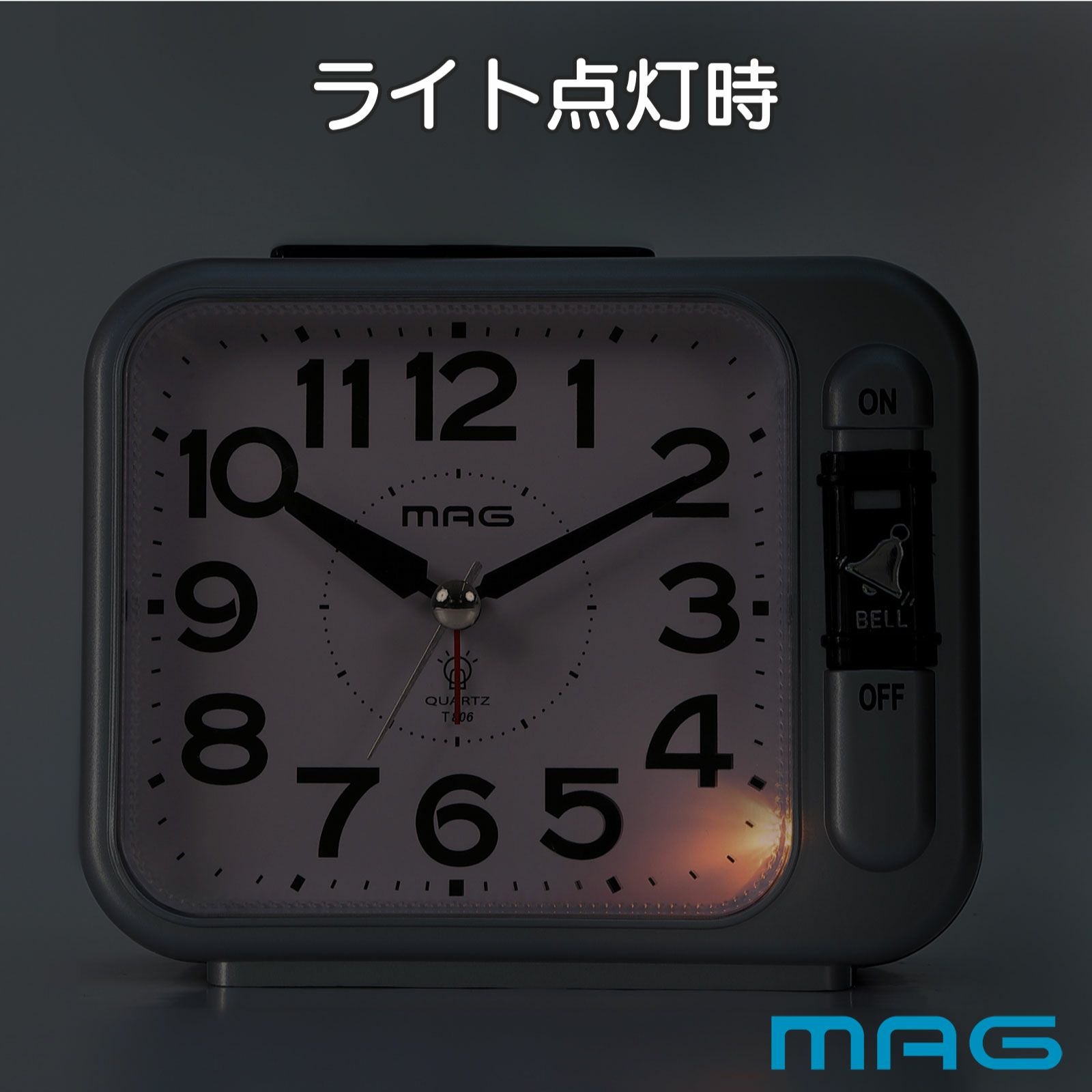 目覚まし時計 T806
