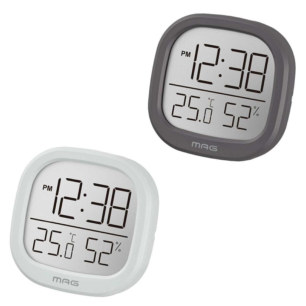 時計付温度湿度計 TH106