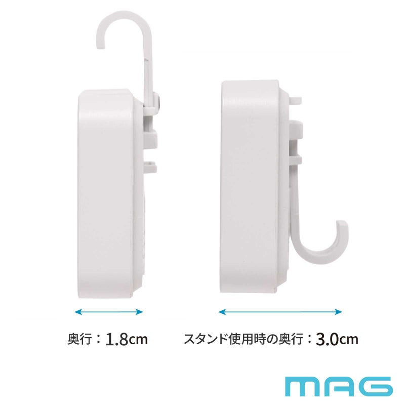 フック付温度湿度計 TH103